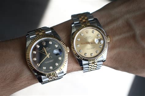 rolex on wrist|rolex datejust 36 vs 41.